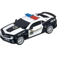 Carrera Toys Chevrolet Camaro Sheriff, Kjøretøy, 6 år, Svart, Hvit