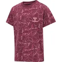 Hummel T-skjorte - hmlMerry - Cordovan - - 6 år (116) - T-skjorte