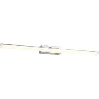 LUCANDE LED-vegglampe til bad Julie, 75 cm, krom, metall, IP44