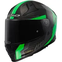 LS2 Ff811 Vector Ii Carbon Grid Fullface-hjelm