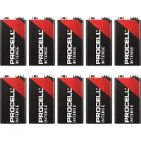 Duracell PROCELL Intense - Batteri 10 x 9V - Alkalisk