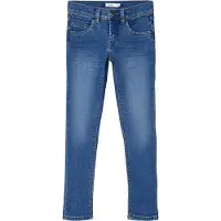 Name it Jeans - NkmSilas - Noos - Medium+ Blue Denim - - 10 år (140) - Jeans
