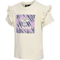 Hummel Flowy Ruffle Kortarmet T-skjorte