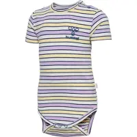 Hummel Body k/e - HmlHappy - Orchid Blomstring - - 74 - Kortermet body