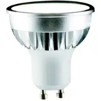 LINDBY LED-pære, reflektorpære, GU10, 5 W, klar, 3 000 K
