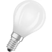 Osram LED-pære dråpe matt E14 3,8W 4000K 806lm