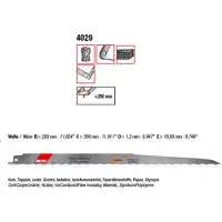 MPS 4029-2 Sagblad 2 Enheter