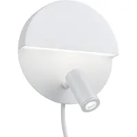 TRIO Funksjonell LED-vegglampe Mario med 2 brytere