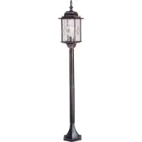 ELSTEAD Veilampe Wexford WX4, svart, høyde 124 cm, IP44