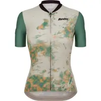 Santini Marble Slim Fit Kort Ermet Trøye