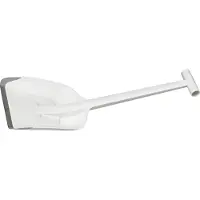Fiskars SnowXpert, Snøskuffe, Hvit, firkant, T-formet, Ingen mønster, Monokromatisk