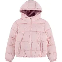 Levi's Shiny HVWT Puffer Jakke Crystal Rose Glansfull Finish (164 /14 år)