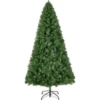 Vevor juletre, 1,8 m kunstig juletre, komplett juledekorasjonstrær med 1250 grentupper og solid metallbase for hjemmefest og kontordekorasjon
