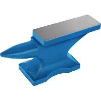 Vevor Ambolt med enkelt horn Støpejernsambolt Smed til salgs Smiverktøy og utstyr Ambolt Robust rund hornambolt Smed Juvelerer Metallsmed Smedverktøy 24lbs