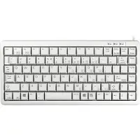 Cherry Compact-Keyboard G84-4100 - Tastatur - USB - QWERTY - USA - lysegrå