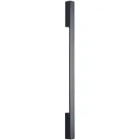 Arcchio Ivano LED-vegglampe, 91 cm, svart
