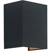 LINDBY Lukani vegglampe, kantet