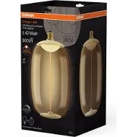 Ledvance LED-pære Filament E27 Ellipse DIM Amber 500lm 12W