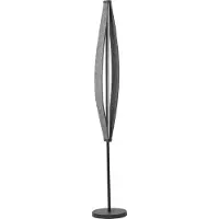 Osram LED-gulvlampe Decor Flat Felt, grå, filt, 3000 K