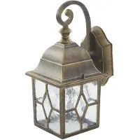 LINDBY Purnima vegglampe i lykt-look