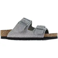 Birkenstock Sandaler - Arizona - Skinnende Glitter Sølv - - 27 - Sandals