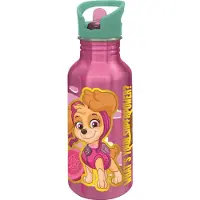 Ryhmä Hau Drikkeflaske - Paw Jente - 545 ml - Aluminium - Rosa - - OneSize - Drikkeflaske