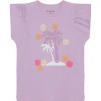 Minymo T-skjorte - Violet Dusk m. Palietter - - 8 år (128) - T-skjorte