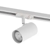 LINDBY skinnespot Linaro, GU10, Ø 6 cm, hvit, 1-fase