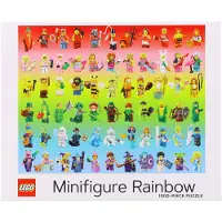 LEGO Minifigure Rainbow 1000-Piece Puzzle