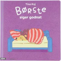 Forlaget Alvilda Minisjang - Børste sier god natt (luksusutgave) | Tine Kej | Språk: Dansk