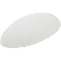 LUCANDE vegglampe Jemima, 24 cm, glass, elliptisk