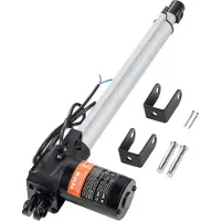 Vevor Lineær aktuator 12V 12In Heavy Duty 1320lbs/6000N 0,19"/s IP44-beskyttelse