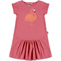 DYR -Cph Kjole - Dyreliv - Soft Cherry Flamingo - - 3 år (98) - Kjole