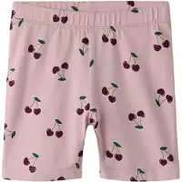 Name it Sykkelhorts - NmfFiora - Violet Ice/Kirsebær - - 3 år (98) - Shorts