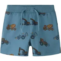 Name it Shorts - NmmFinnian - Spring Innsjø/Maskiner - - 5 år (110) - Shorts