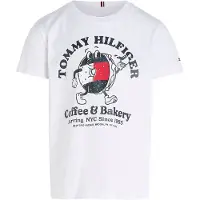 Tommy Hilfiger T-skjorte - Tommy Bagels - White - - 10 år (140) - T-skjorte