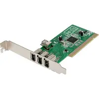 StarTech.com PCI FireWire-grensesnittkort - 4-porters Firewire PCI 1394-adapterkort - PCI - 400 Mbit/sek - 26,00 mm - 140,00 mm - kablet - 120 x 80 mm (PCI1394MP)