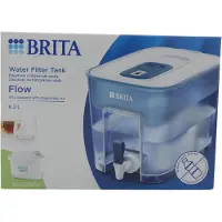 Brita Flow - Vannfilter dispenser - Størrelse 21.4 x 30.4 cm - Høyde 22 cm - 8.2 L