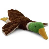 Senger Naturwelt Varmepute - Liten - 43 cm - And - Brun/Hvit/Grå - - OneSize - Kosedyr