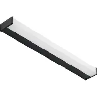 LINDBY Ulisan LED-vegglampe for bad, kantet 58,8cm