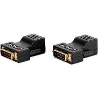 Lindy Extender CAT5e/6 DVI Extender - Videoforlenger - RJ-45 / 24+1 pin digital DVI - opp til 70 m
