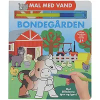 Alvilda Malebok - Mal med vann - Gården - - OneSize - Malebok