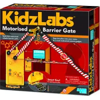 4M Kidzlabs/motorised Barrier Gate Laboratoriesett
