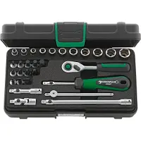 Stahlwille Quickrelease 1/4´´ Skrallesett 29 Stykker