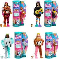 Barbie Cutie Reveal Jungelvenner-serien () Dukke Assortert