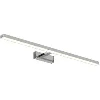 LINDBY LED-speillampe Jukka, 90 cm, krom, metall, IP44