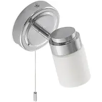 LINDBY Alimari vegglampe, krom