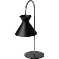 Osram bordlampe Decor Waist, stål, svart, E27