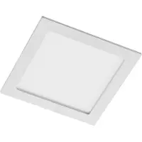 PRIOS LED innfelt lampe Helina, hvit, 22 cm, 18 W, dimbar