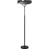 Osram LED-gulvlampe Decor Curve Felt, grå, filt, 3000 K